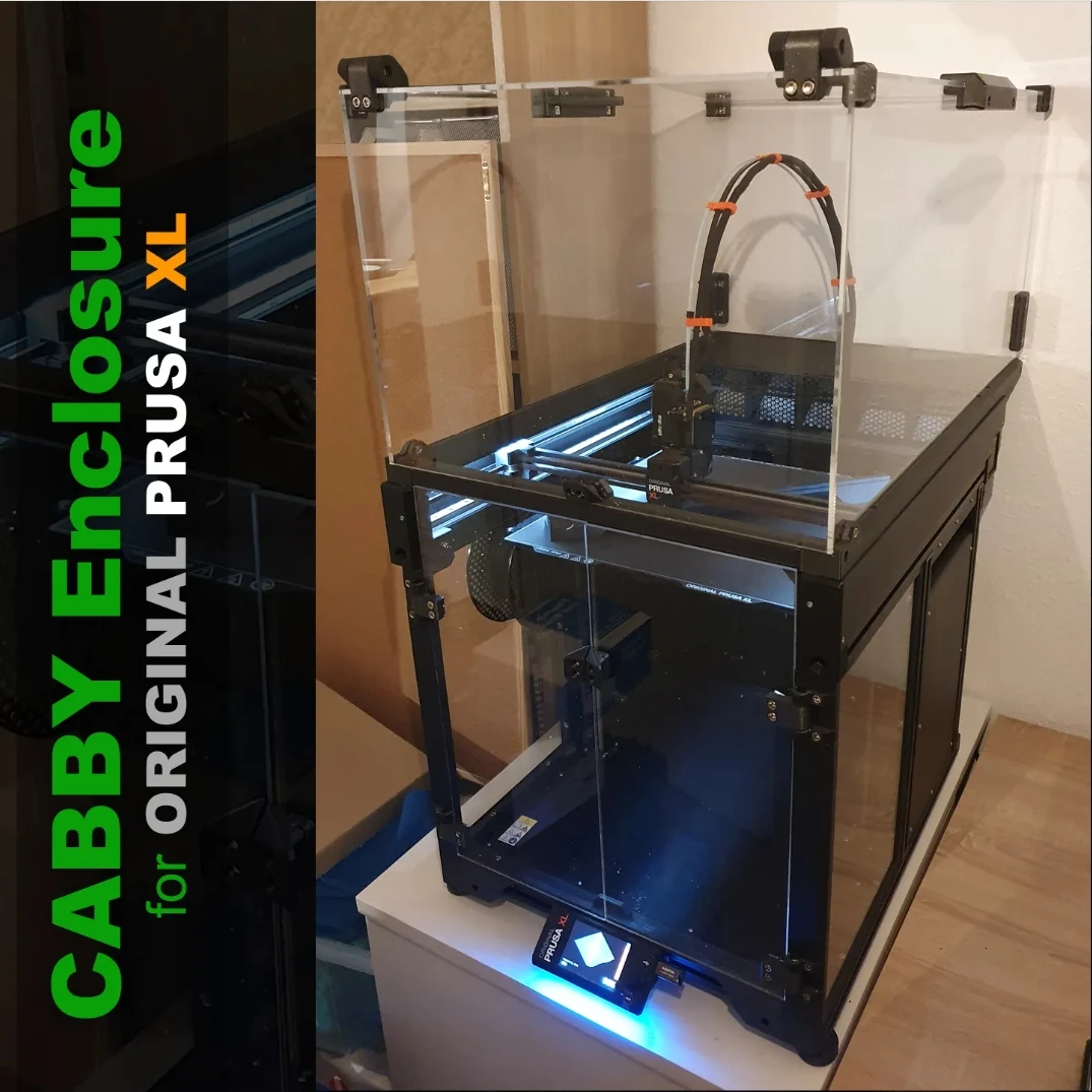 Enclosure 3D Printer - Blurolls CABBY PC Polycarbonate Enclosure for
