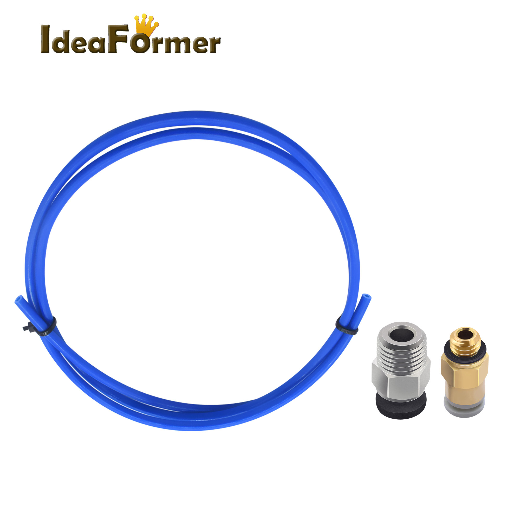 Bowden Tube - IdeaFormer 1M Bowden PTFE Blue tube+1Pcs
