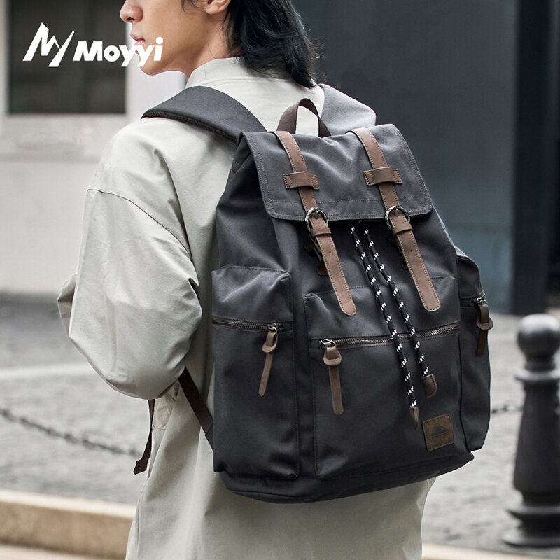 Resin - MOYYI 27L Large Flap Backpack For
