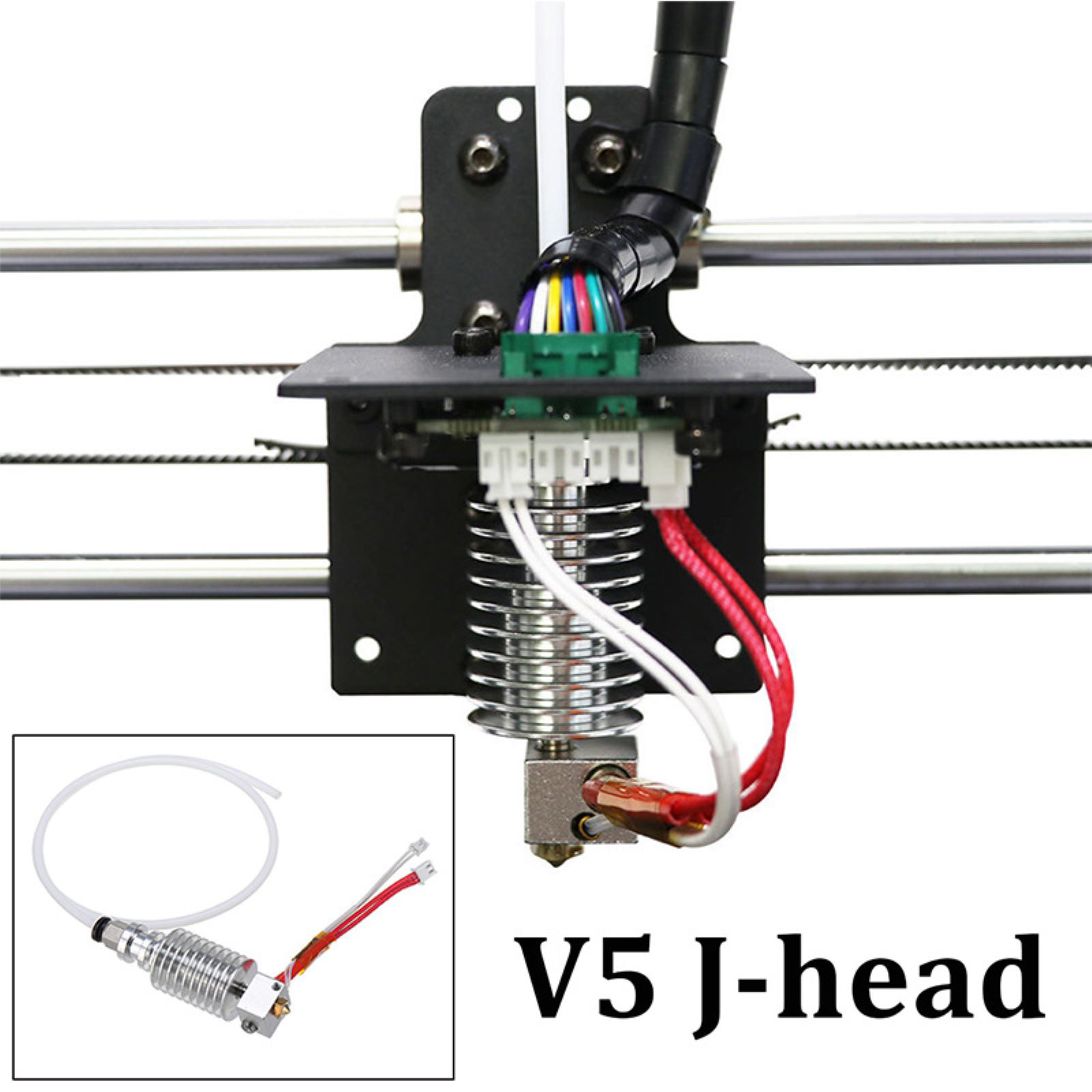 1PC V5 J-Head Hotend Kit 0.4mm - огляд і ціна Hotend 0.4Mm
