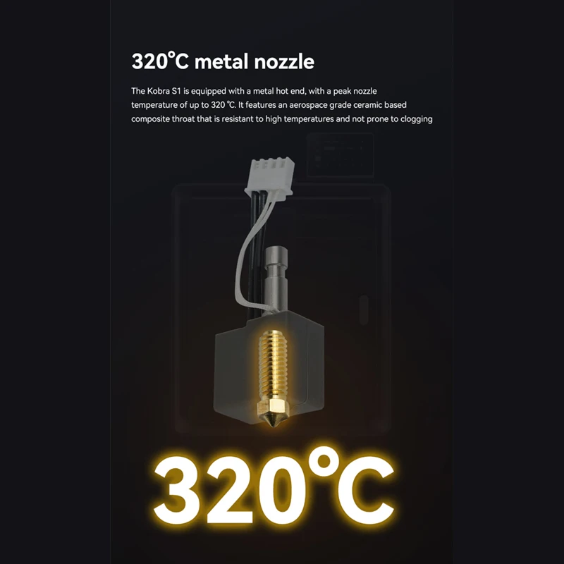 For Anycubic Kobra S1 Hotend K - огляд і ціна Hotend Assembly