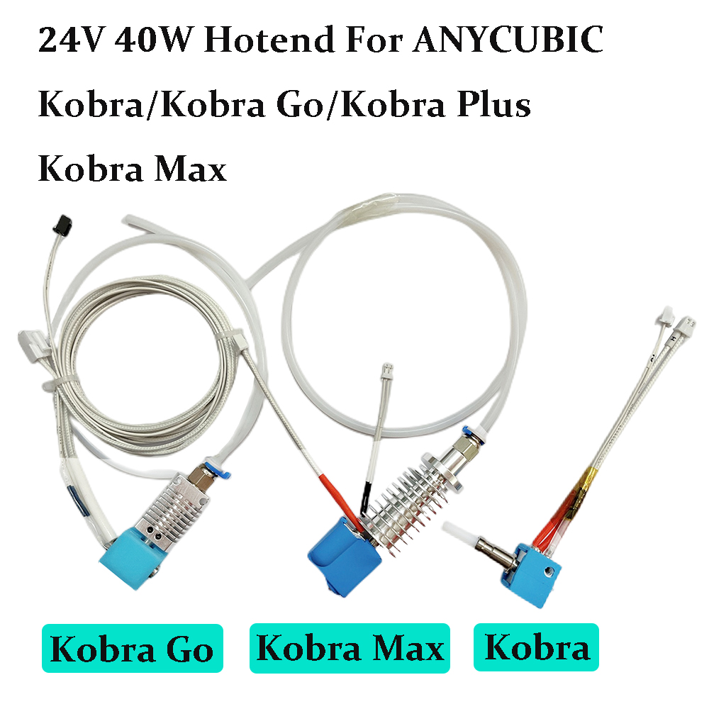 24V 40W Kobra Hotend Print Hea - огляд і ціна Hotend Assembly