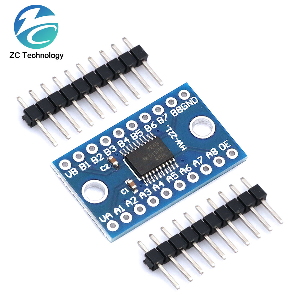 3.3V 5V TXS0108E 8 Channel Log - огляд і ціна Bltouch