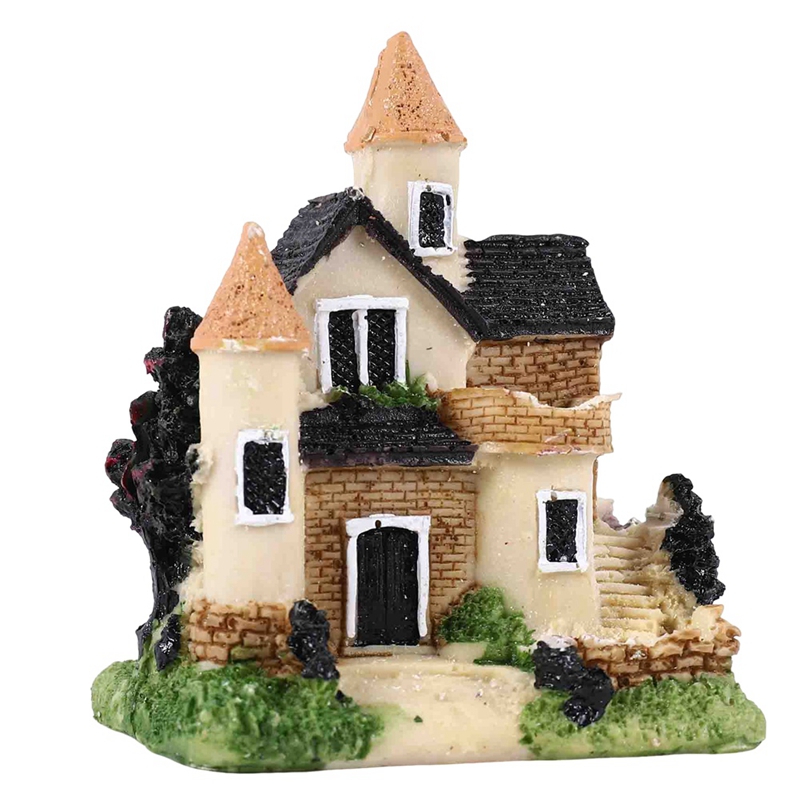 Cute Mini Resin House Miniatur - огляд і ціна Resin