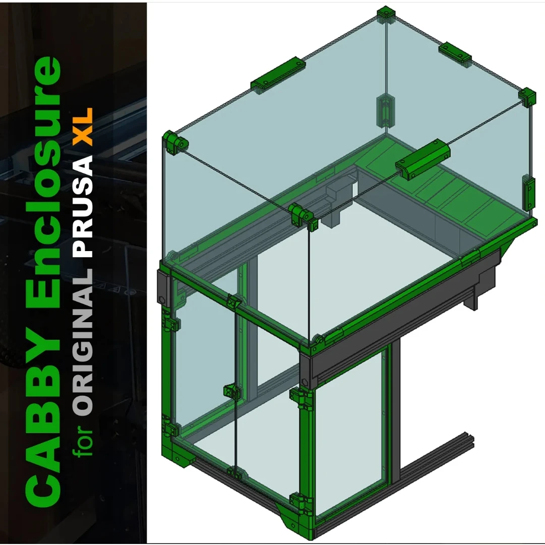 Blurolls CABBY  PC Polycarbona - огляд і ціна Enclosure 3D Printer