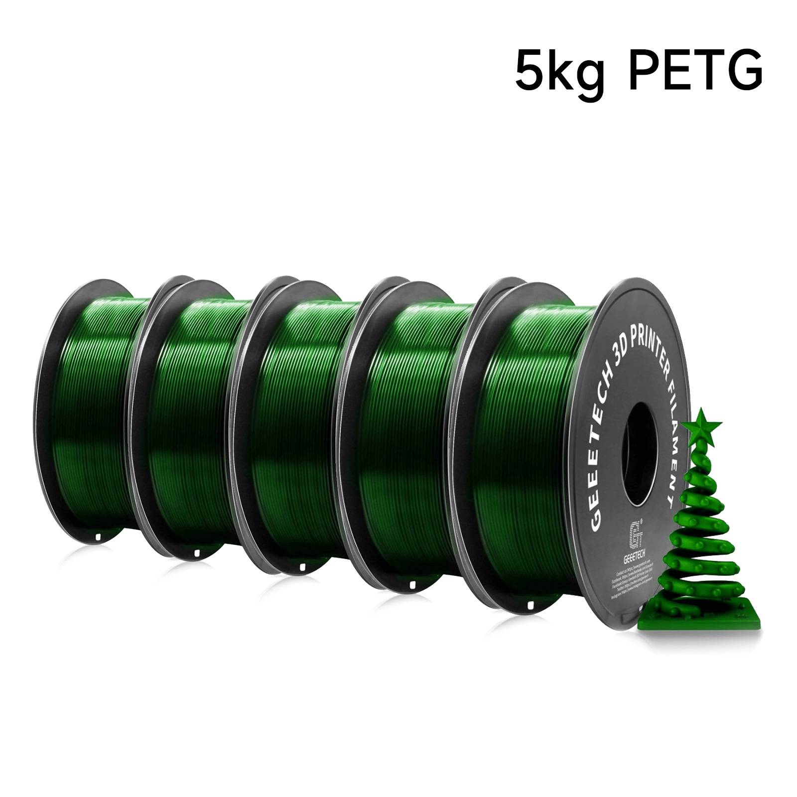 Geeetech 5kg PETG 1.75mm Filam - огляд і ціна Tpu Filament