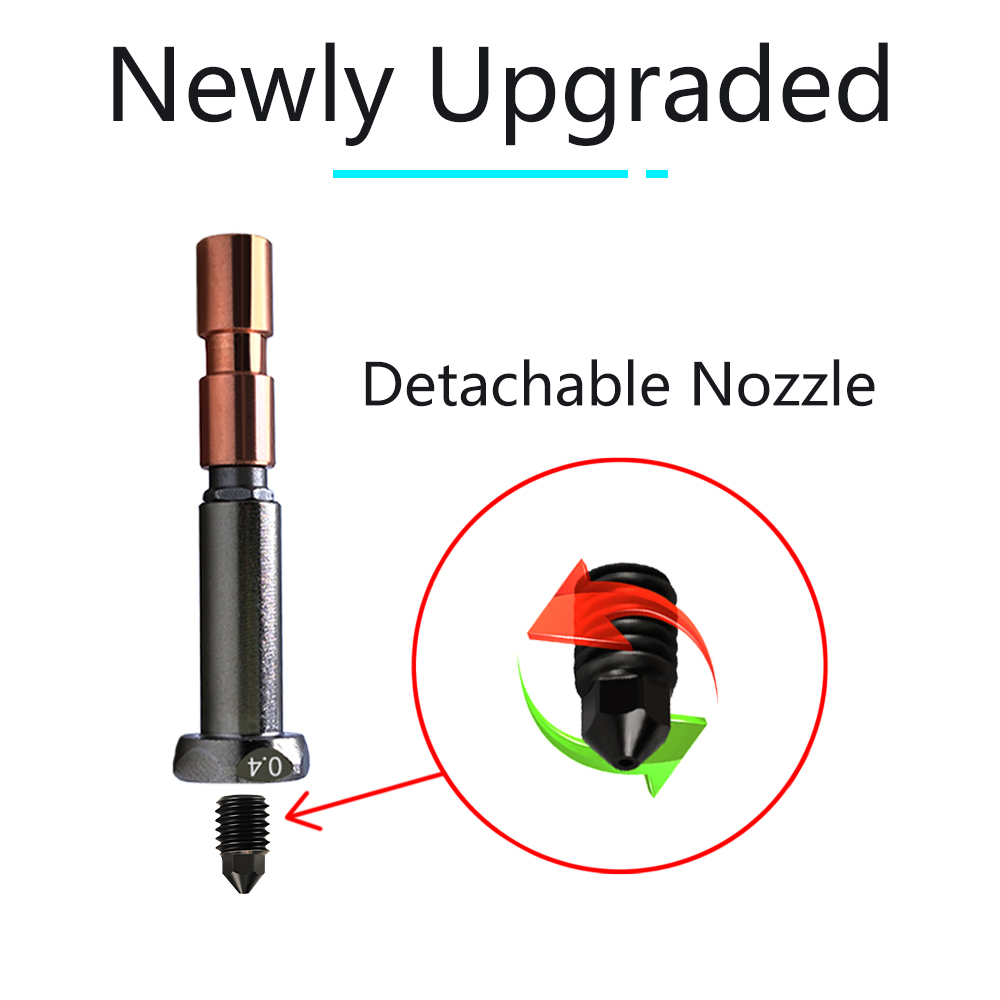 Upgrade Nozzle For Anycubic Ko - огляд і ціна Hotend 0.4Mm