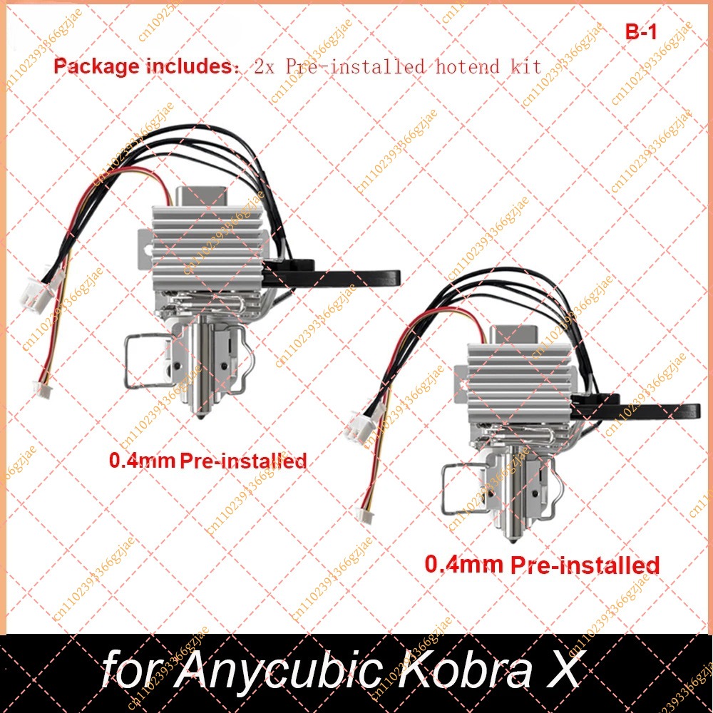 0.4mm Pre-Installed Hotend Kit - огляд і ціна Hotend 0.4Mm