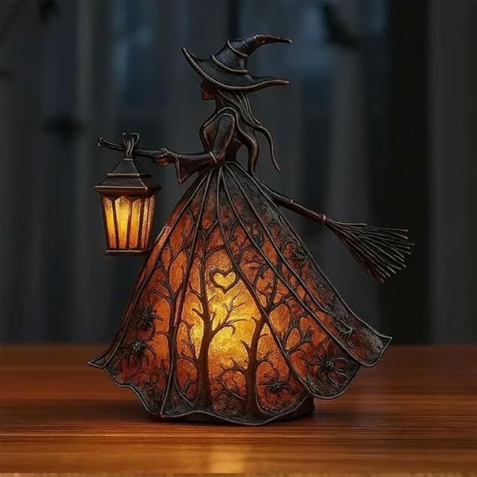 Witch Resin Tabletop Night Lig - огляд і ціна Resin