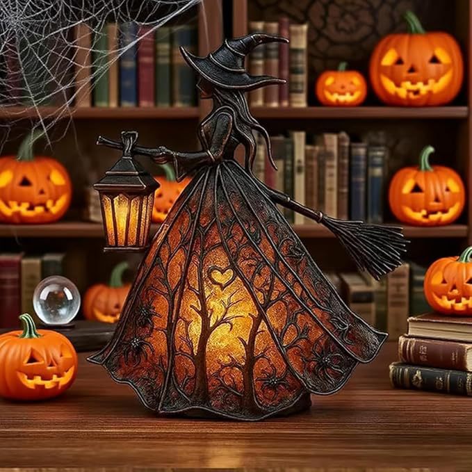 Witch Resin Tabletop Night Lig - огляд і ціна Resin