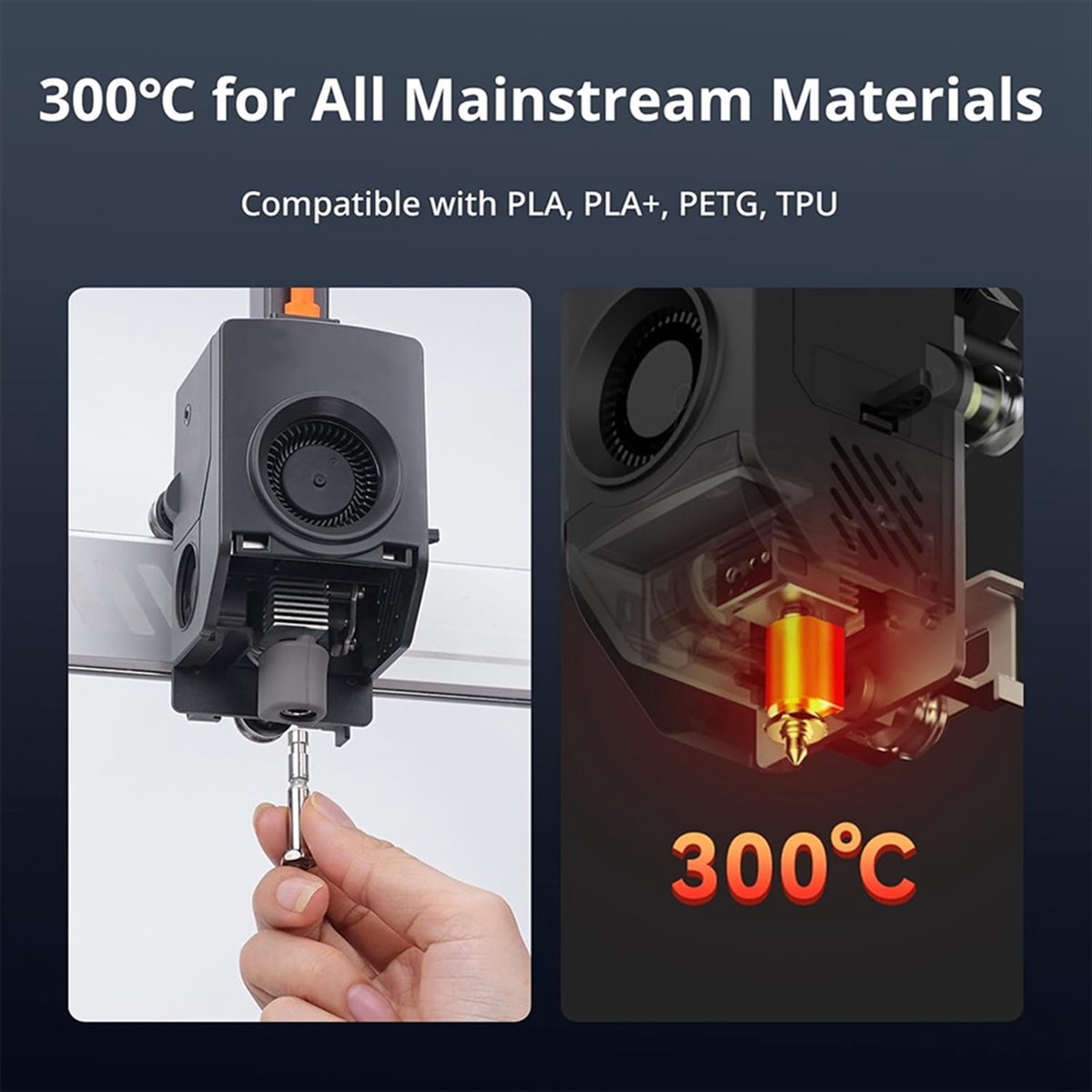 A64I For 3 Max Hotend Integrat - огляд і ціна Hotend 0.4Mm