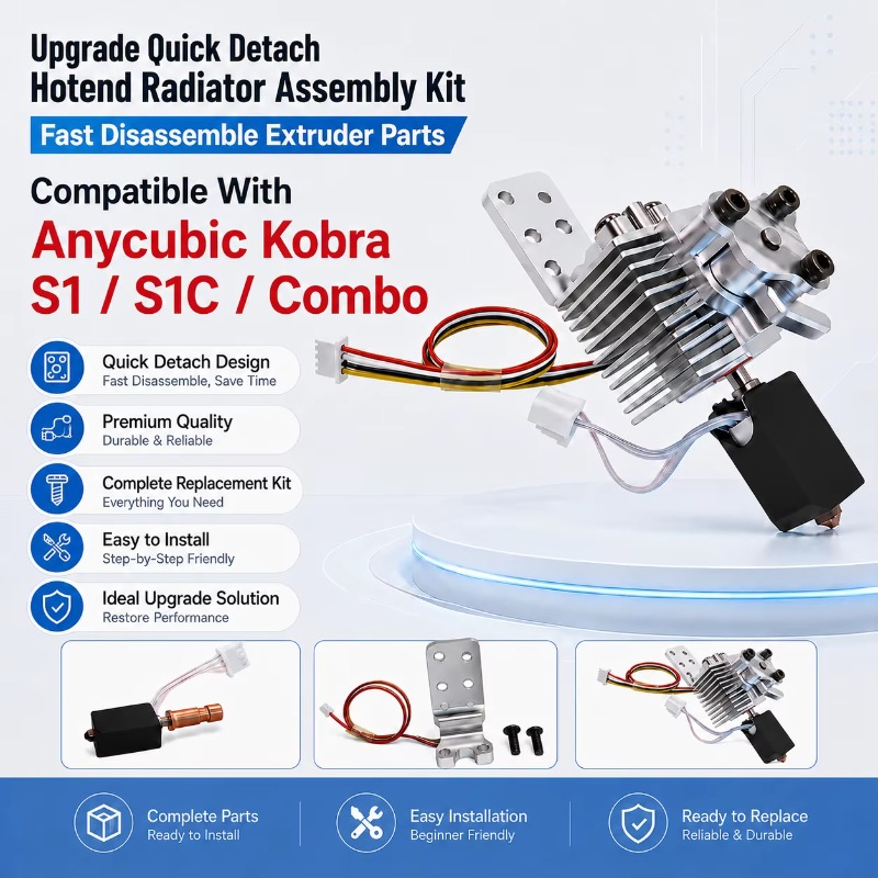 Upgrade Quick Detach Hotend Ra - огляд і ціна Hotend Assembly