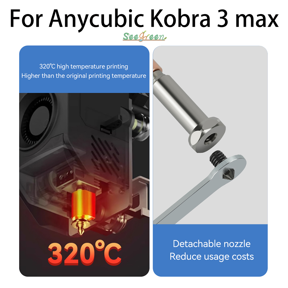 New Upgrade Nozzle For Anycubi - огляд і ціна Hotend 0.4Mm