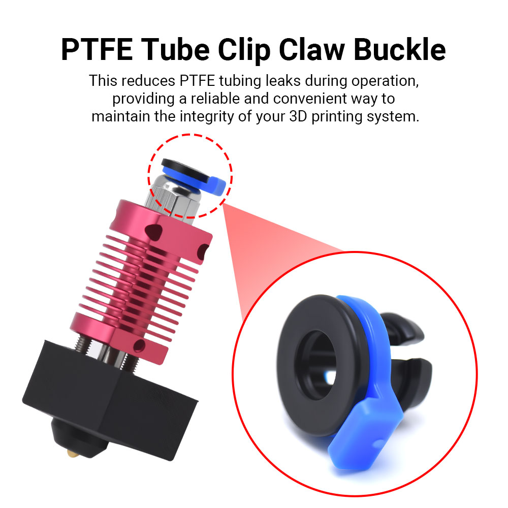 3D Printer Parts PC4-01 PC4-M6 - огляд і ціна Bowden Tube