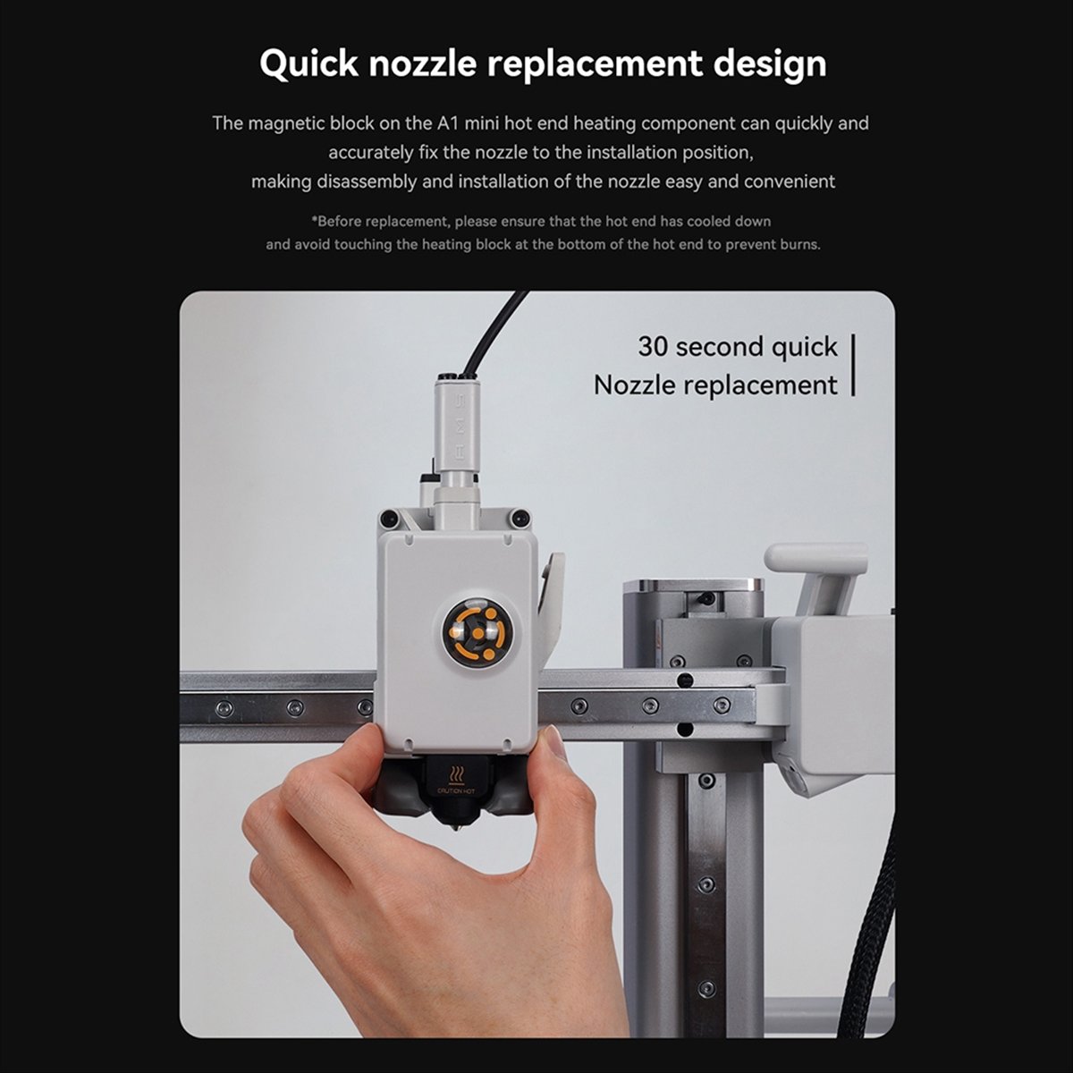 DT1410/Hotend Kit for A1/A1 Mi - огляд і ціна Hotend Assembly