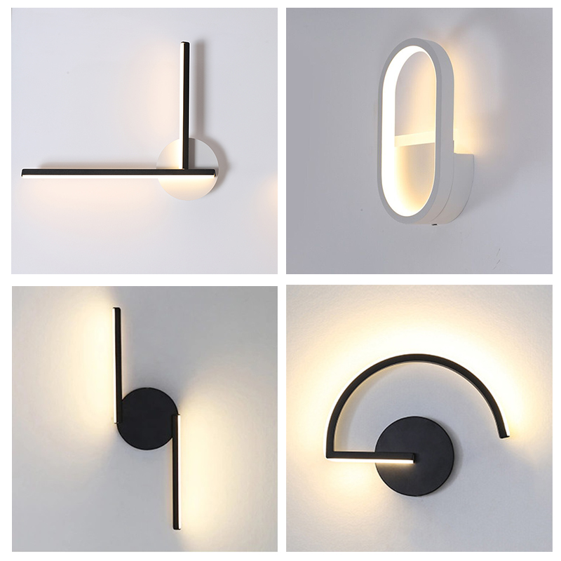 Modern Nordic LED Wall Lamp, M - огляд і ціна Glass Bed