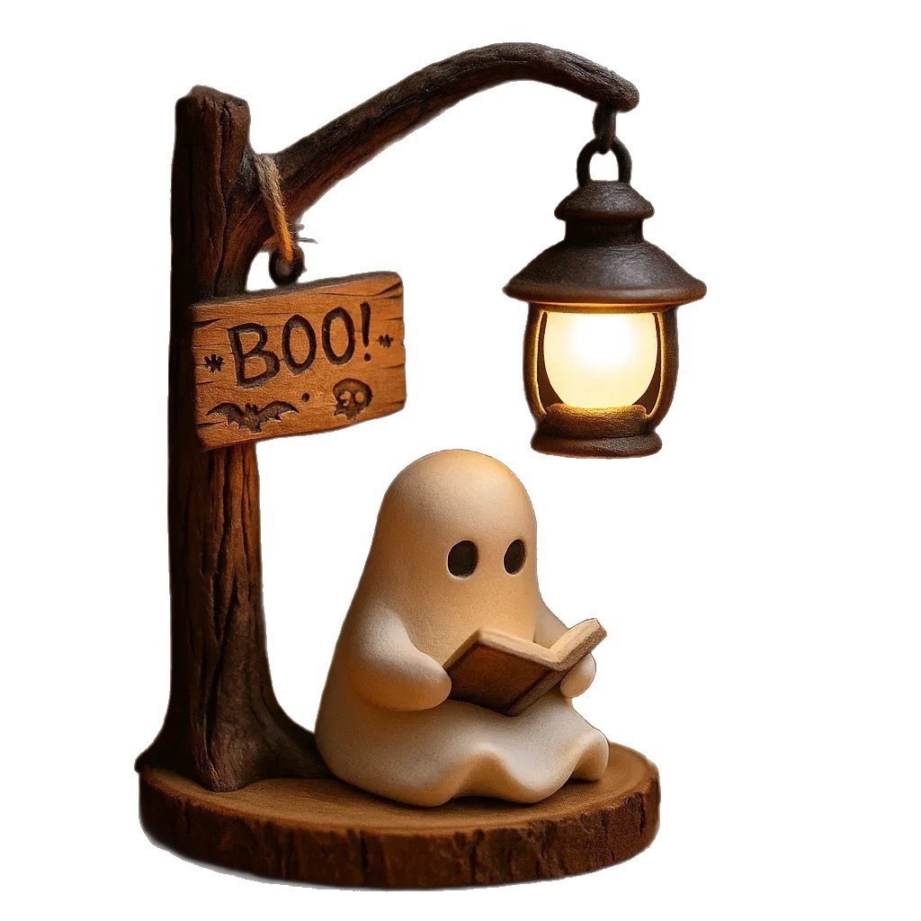 Ghost Reading Lantern 4.3x3.14 - огляд і ціна Resin