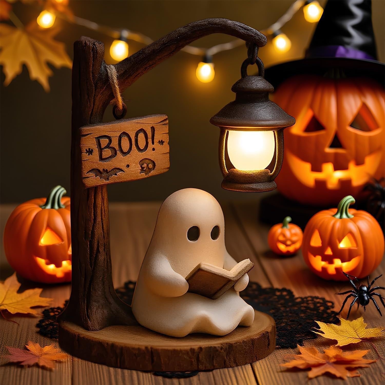 Ghost Reading Lantern 4.3x3.14 - огляд і ціна Resin