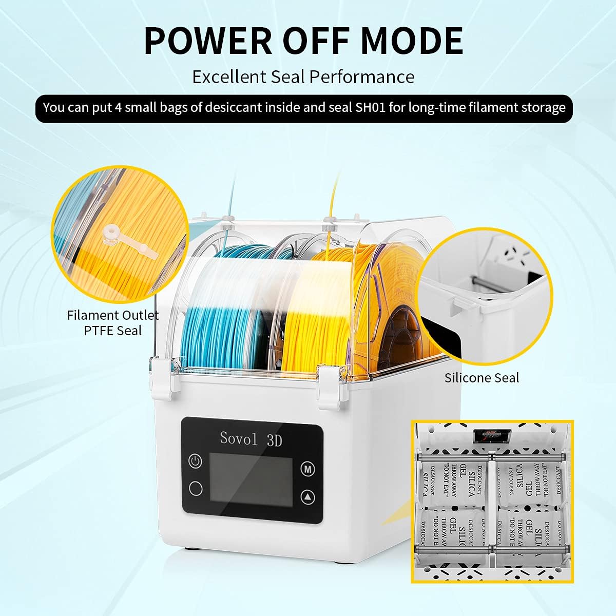 Sovol Filament Dryer 2023, SH0 - огляд і ціна 3D Printer Stand