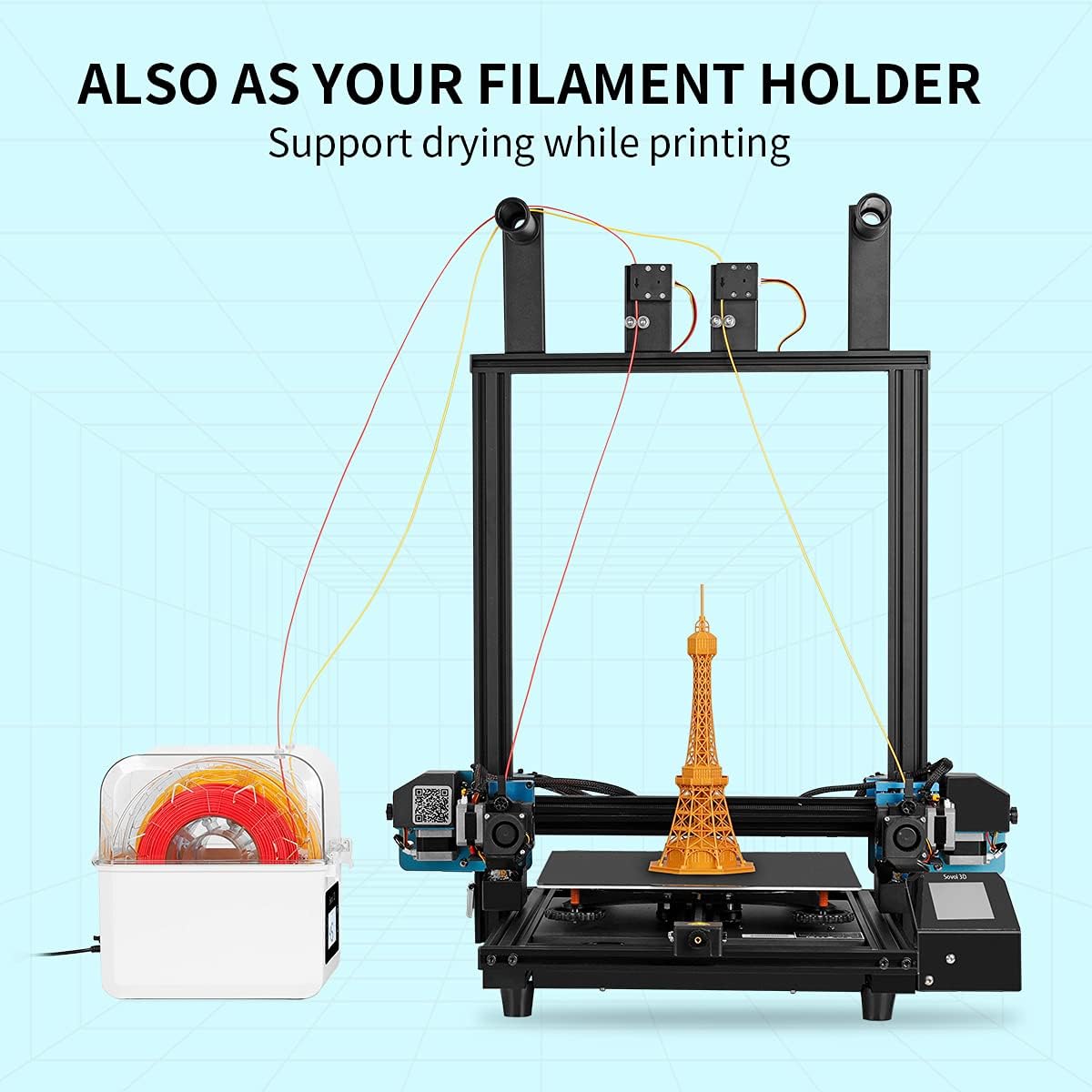 Sovol Filament Dryer 2023, SH0 - огляд і ціна 3D Printer Stand