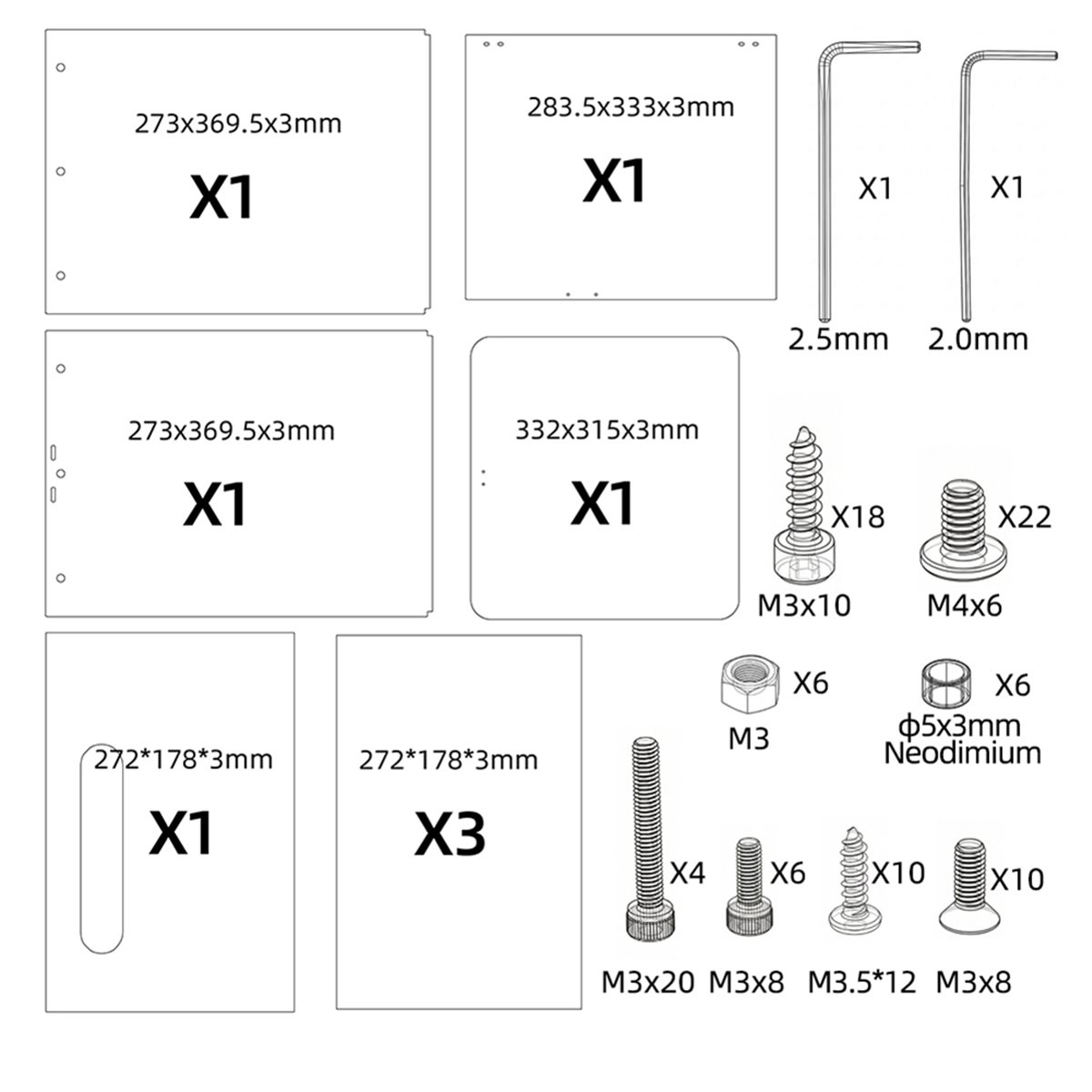 [VALUE PACK]For Adventurer AD5 - огляд і ціна Enclosure 3D Printer