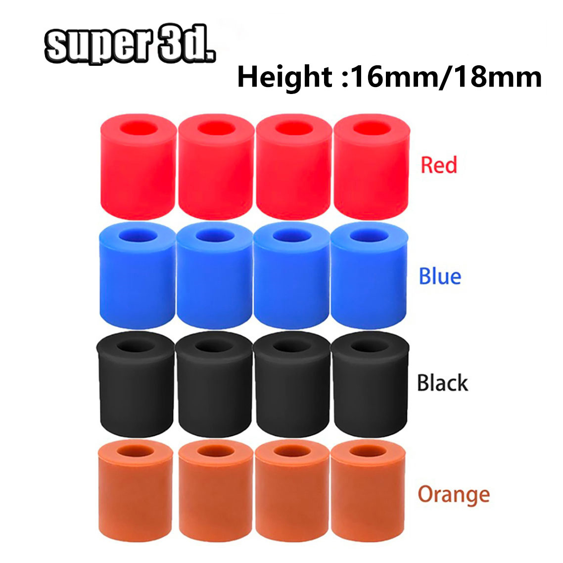 4/8/20Pcs Hot Bed Leveling Sil - огляд і ціна 3D Printer Stand