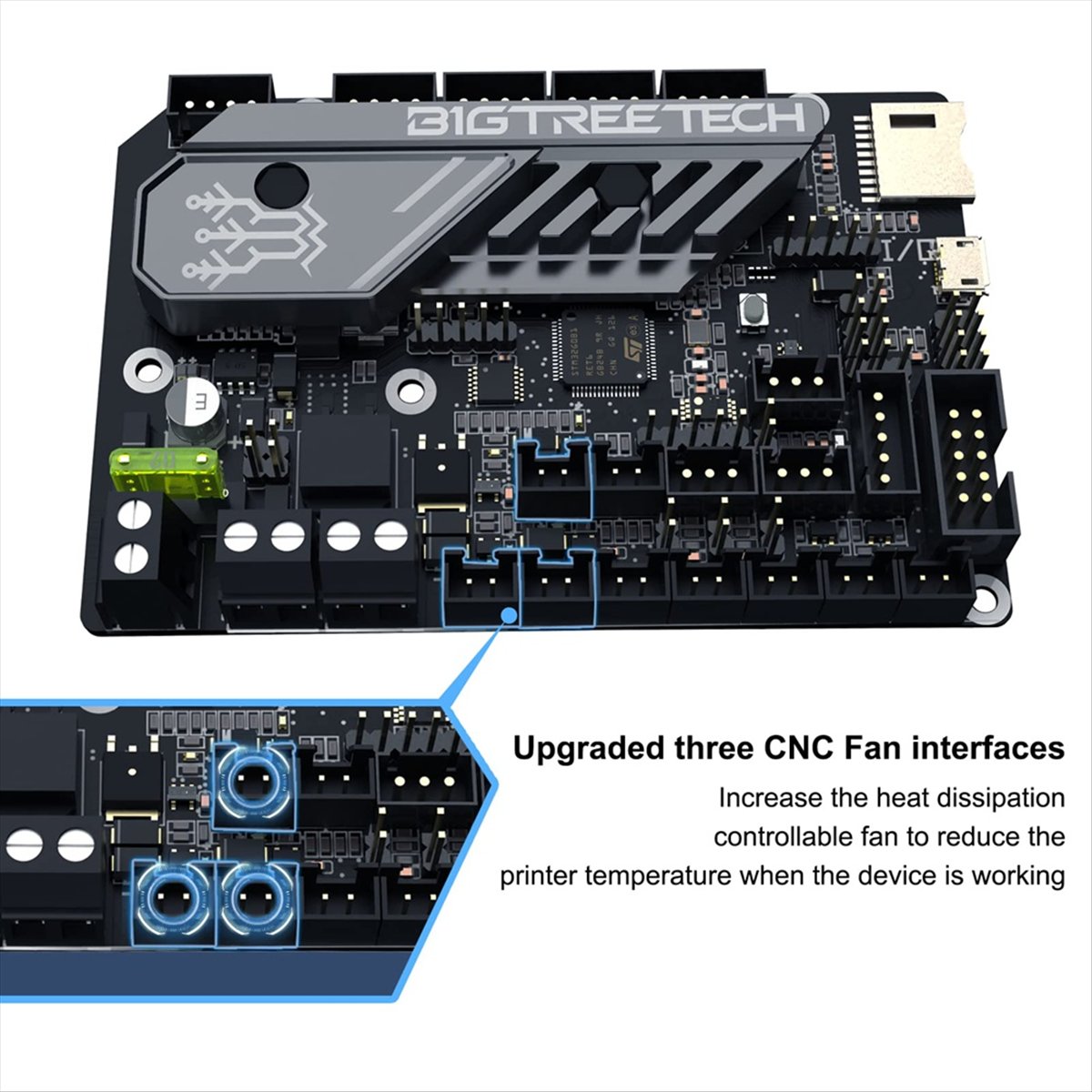 New  SKR Mini E3 V3.0 32 Bit C - огляд і ціна Skr Mini E3