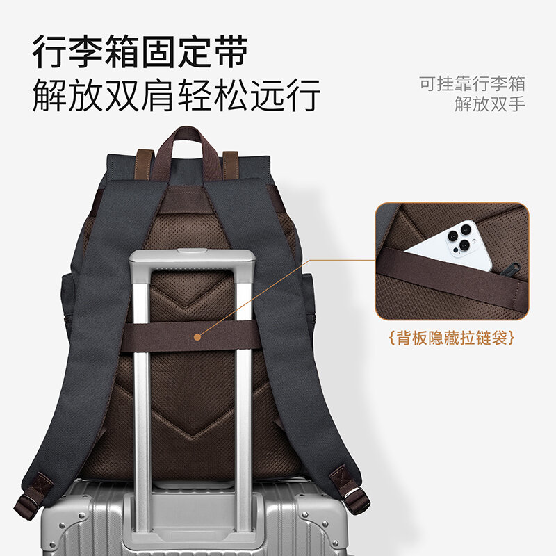 MOYYI 27L Large Flap Backpack  - огляд і ціна Resin