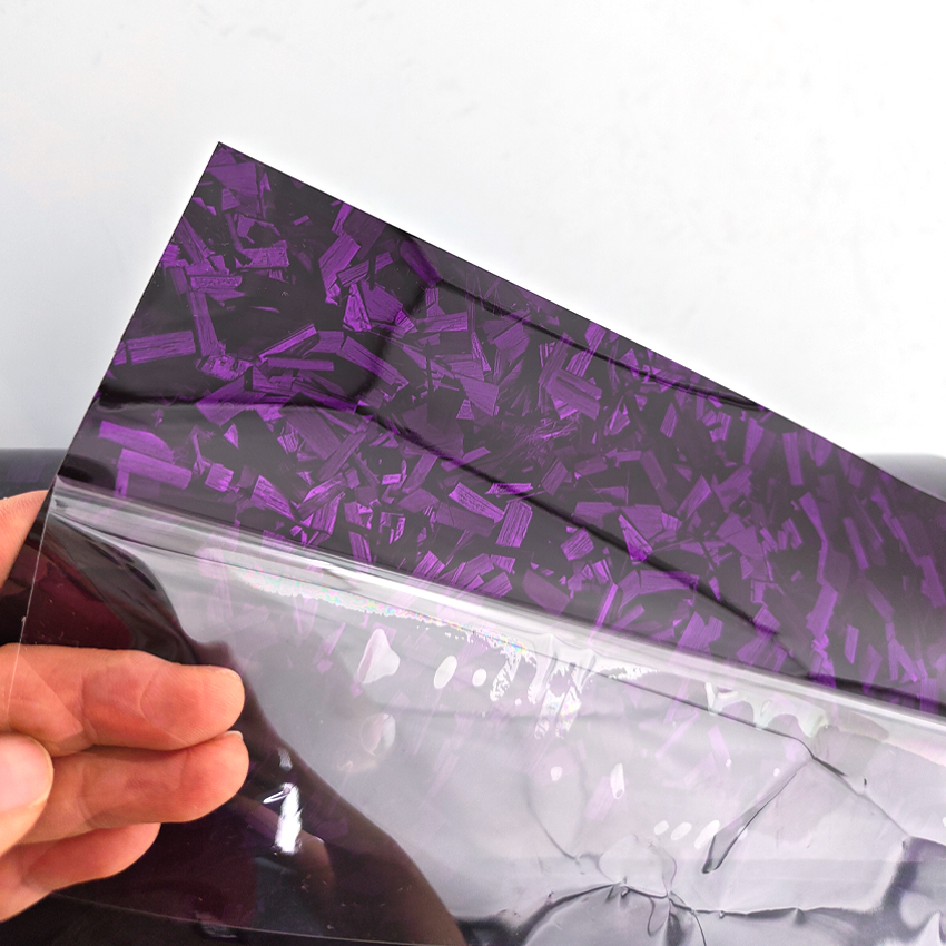 PET Glossy Purple Forged Carbo - огляд і ціна Fep Film
