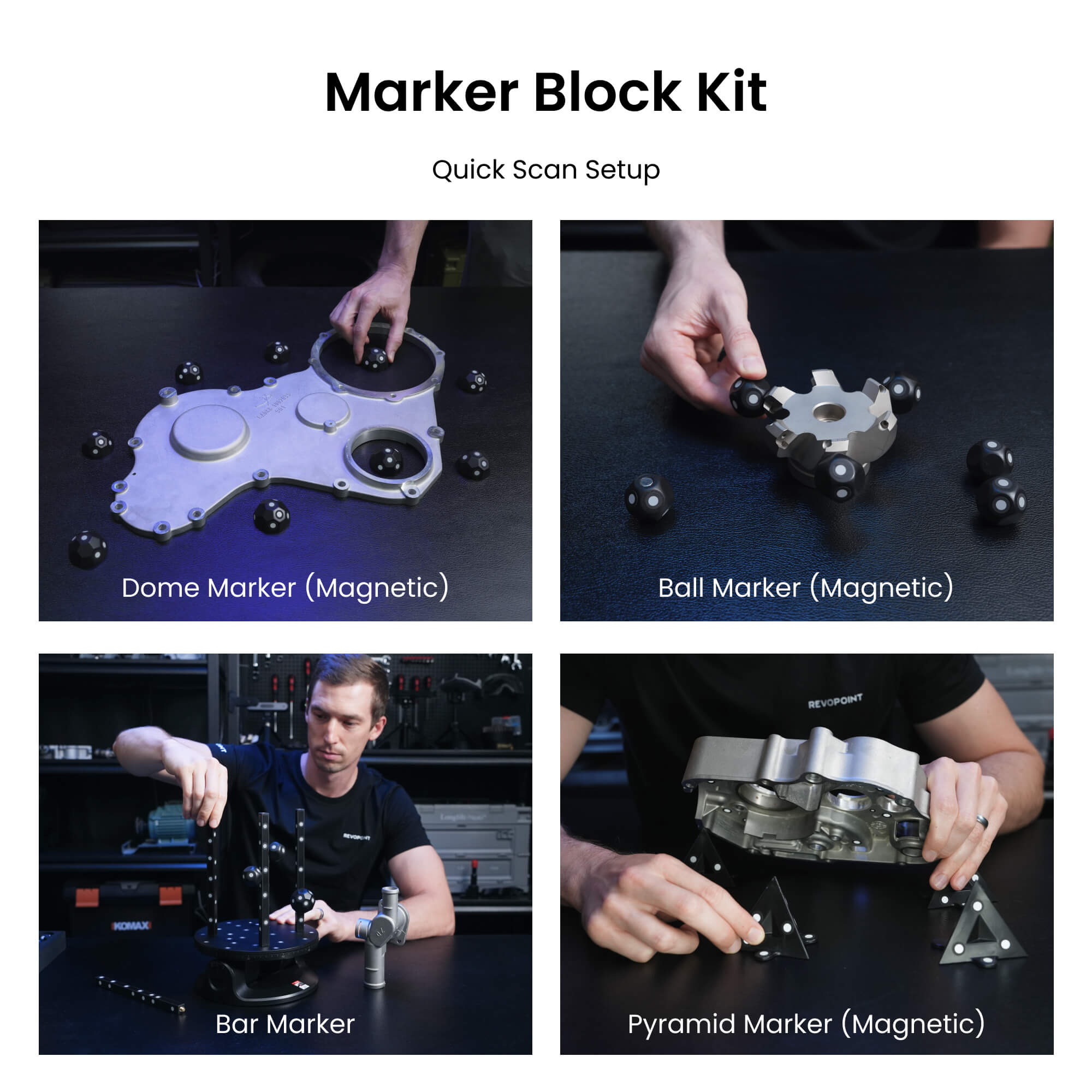 Revopoint Metrox Pro 3D Blue H - огляд і ціна Handheld 3D Scanner High Precision