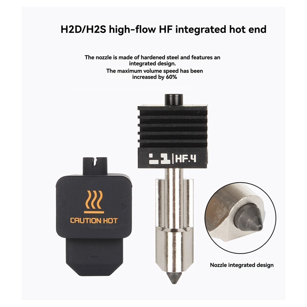 A64I For H2D H2S Hotend Kit fo - огляд і ціна Hotend 0.4Mm