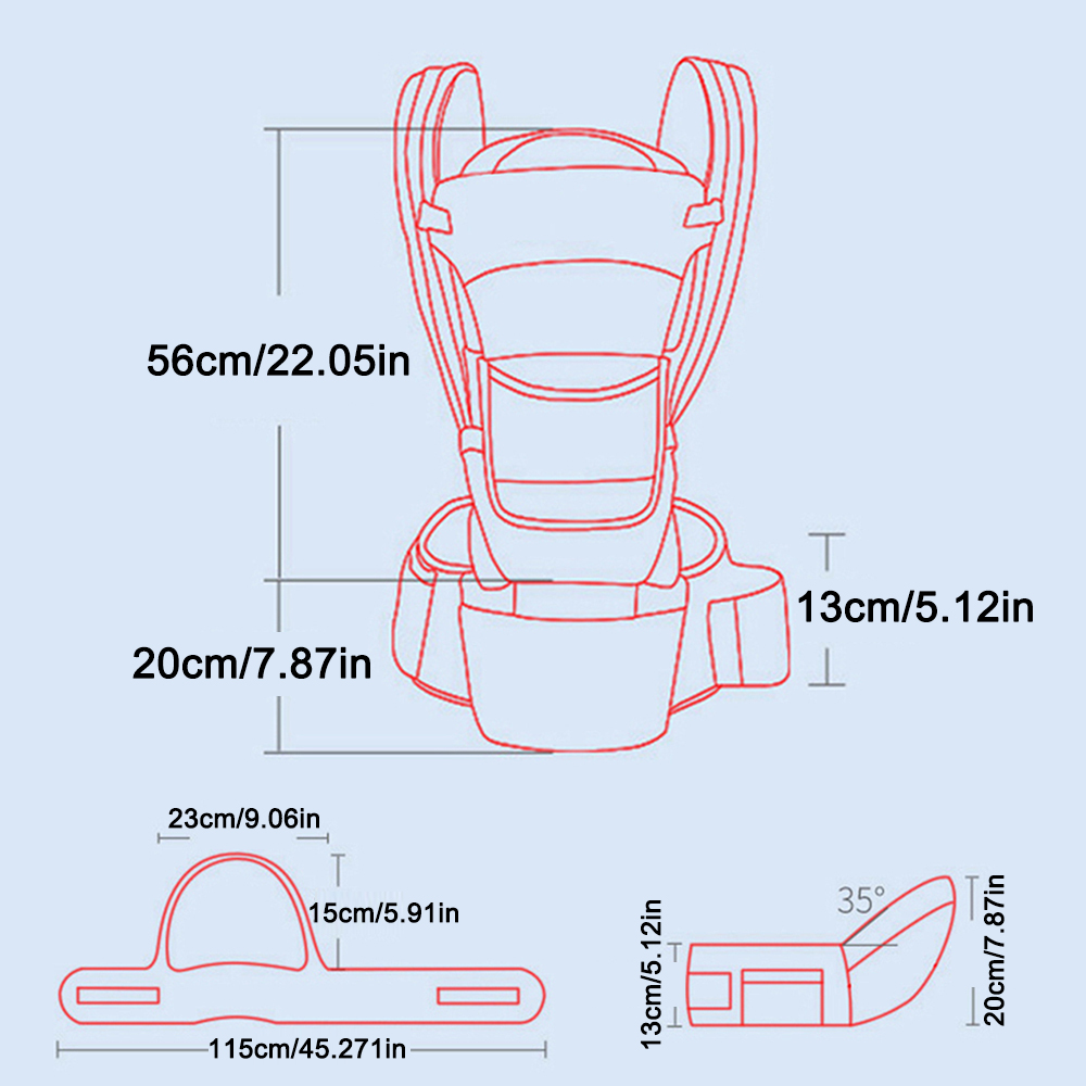 Newborn Ergonomic Baby Carrier - огляд і ціна Carriage Bed
